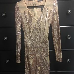 Fashion Nova miss fortune sequin dress
